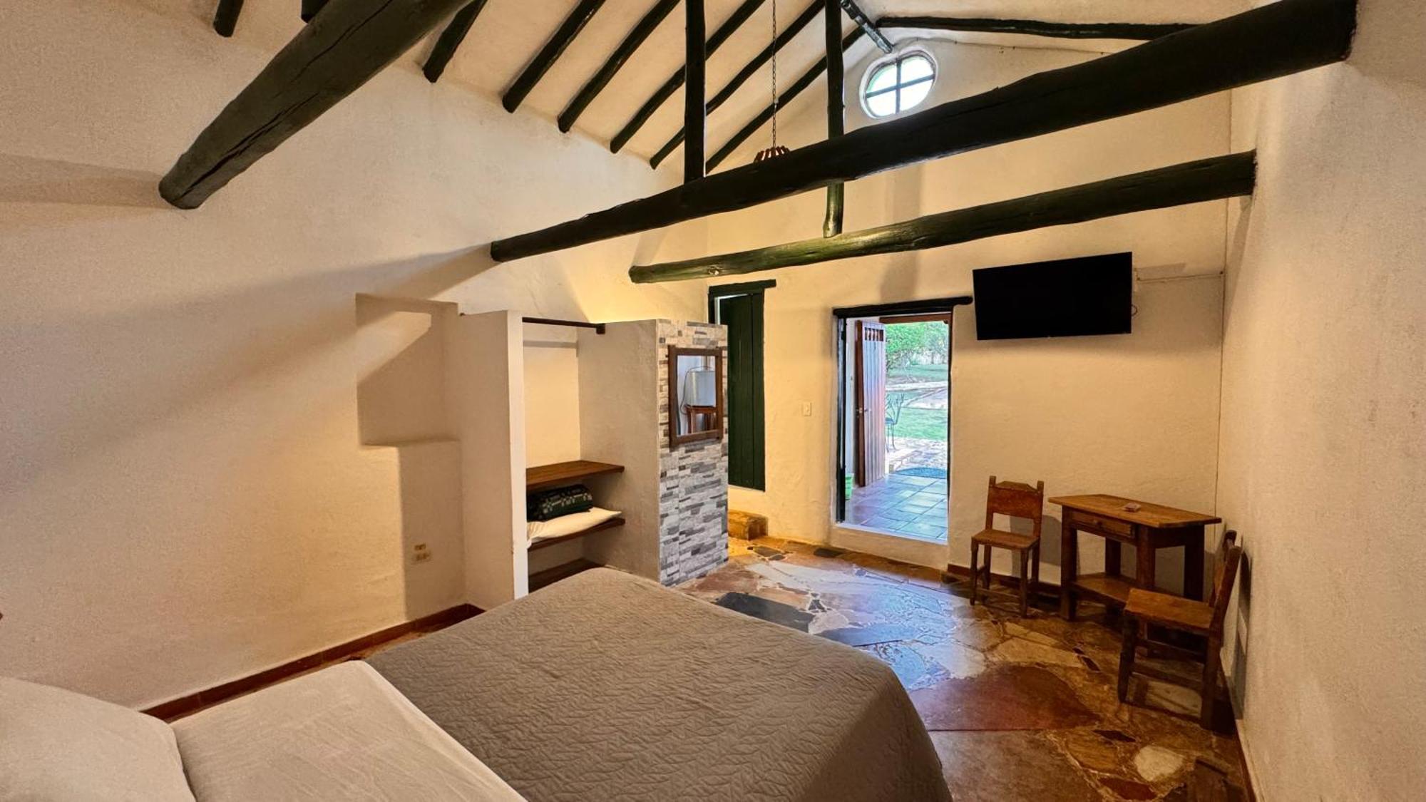 Posada Campestre La Casona Villa de Leyva Exterior foto